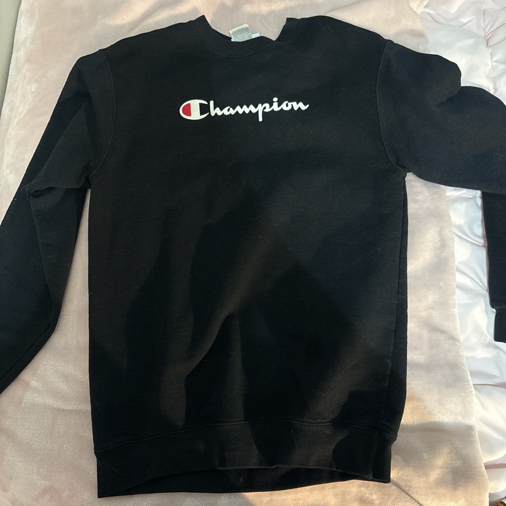 Black Champion crewneck sweatshirt